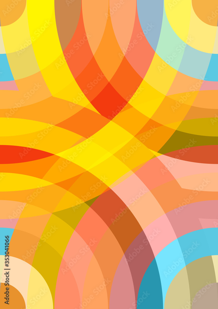 Obraz premium abstract multiple circles background for book cover, background, template, pattern, wallpaper