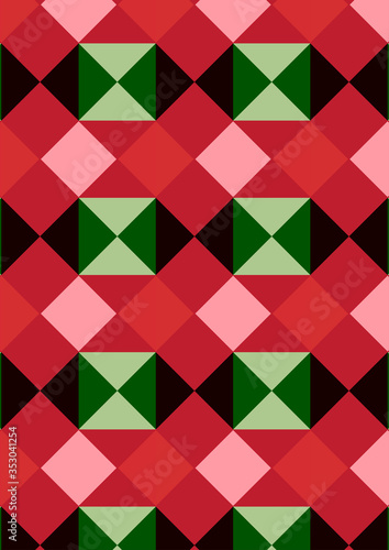abstract multi color squares background for book cover, background, pattern, template or wallpaper