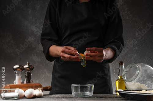 Fotografie Cooking dough