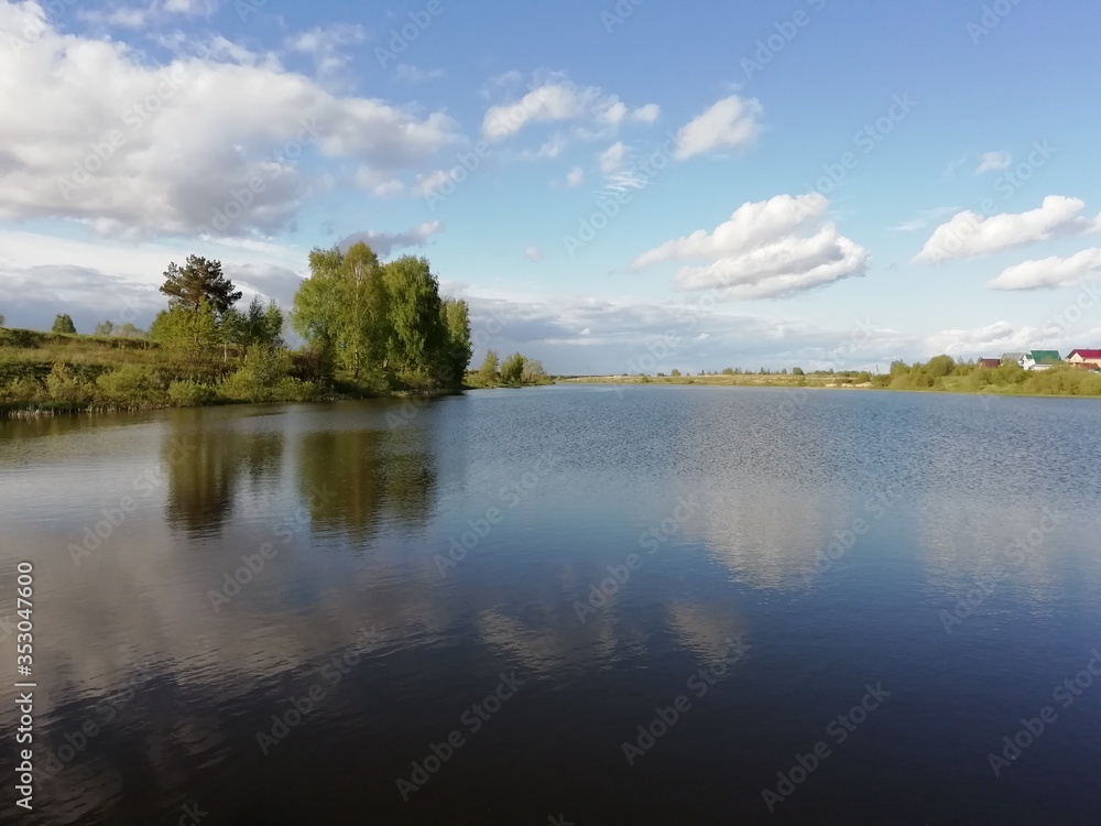 lake in the forest