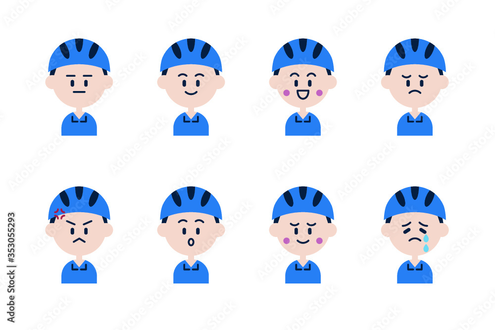 自転車競技のアイコンセット