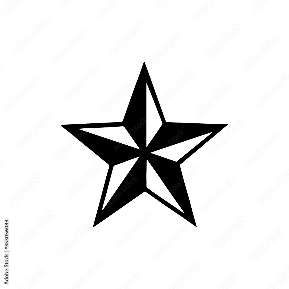 abstract star icon abstract star icon