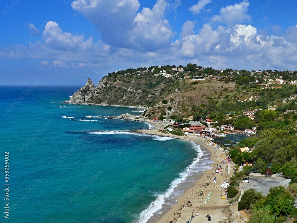 Italy,Calabria-view of the cliff Capo Vaticano