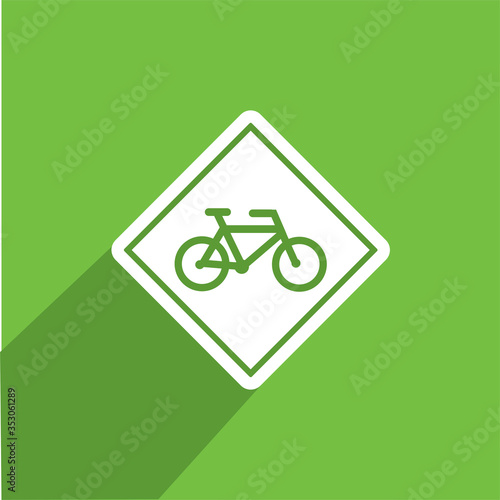 bike area icon , bicycle park icon