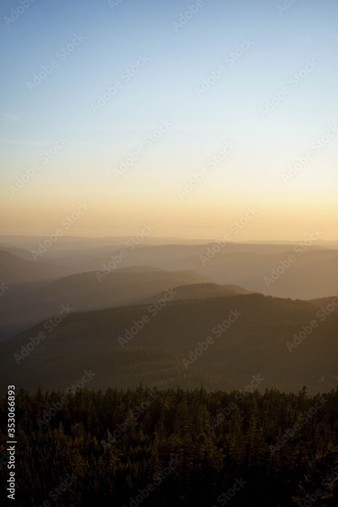 Obraz premium Sunset Sierras