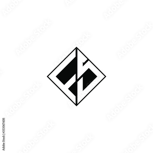 Free Download fs letter original monogram logo design - GFXLoad