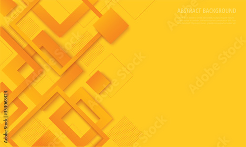 modern yellow square gradient trendy background vector illustration EPS10