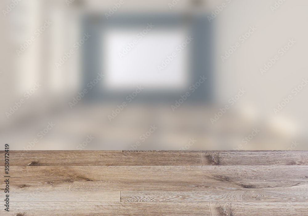 Background with empty wooden table. Flooring Background with empty wooden table. Flooring