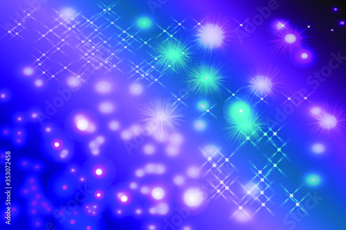 Vector bokeh galaxy background, used for various designs