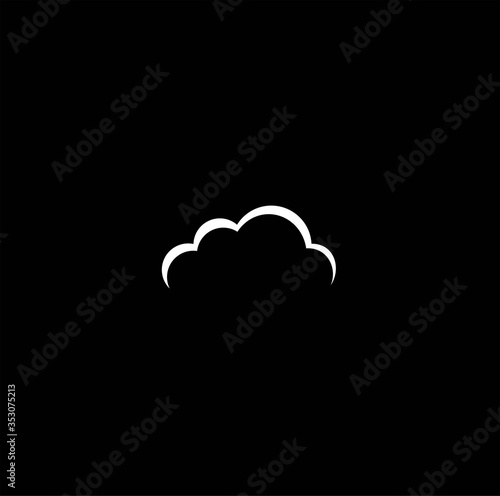  cloud logo design vector image , logo cloud icon  , image cloud logo 