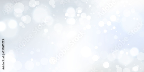 abstract blurred light element that can be used for cover decoration bokeh background with blue color