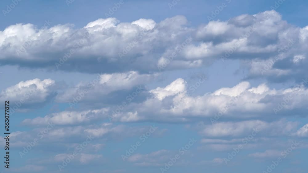 Timelapse of Bright beautiful blue sky with soft clouds, bright sunny day
Timelapse of Bright beautiful blue sky with soft clouds, bright sunny day