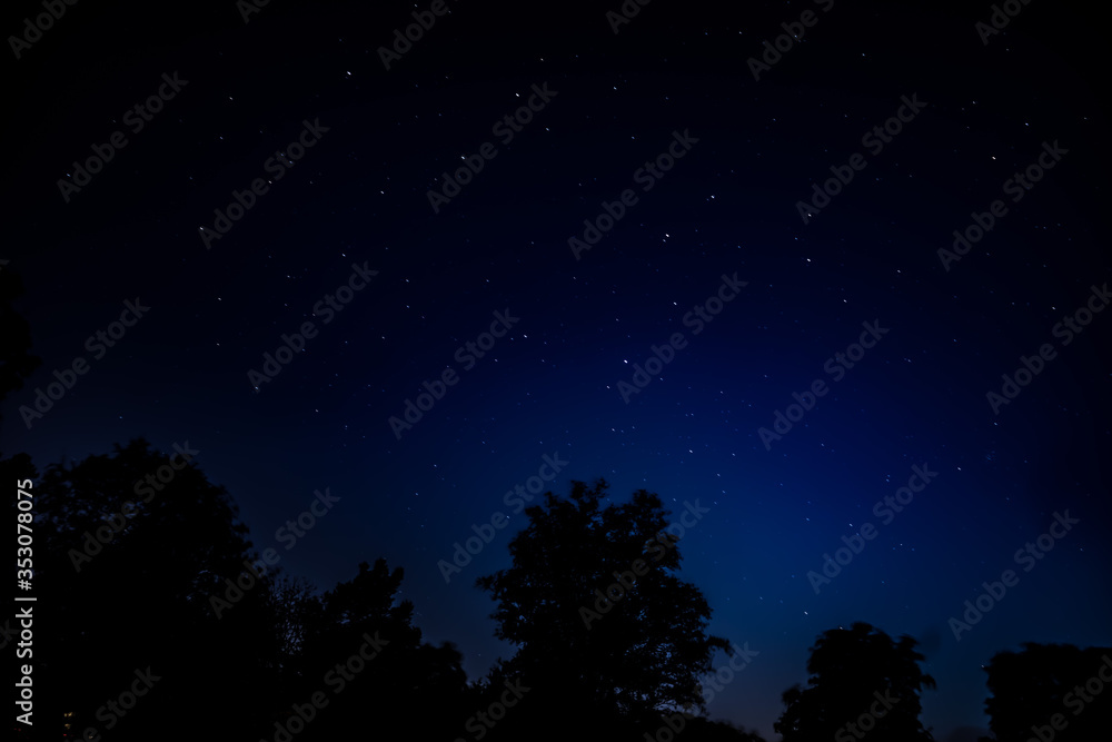 starry night sky