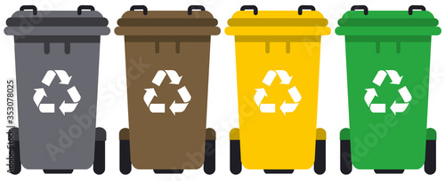 picto containers 4 poubelles recyclage 6