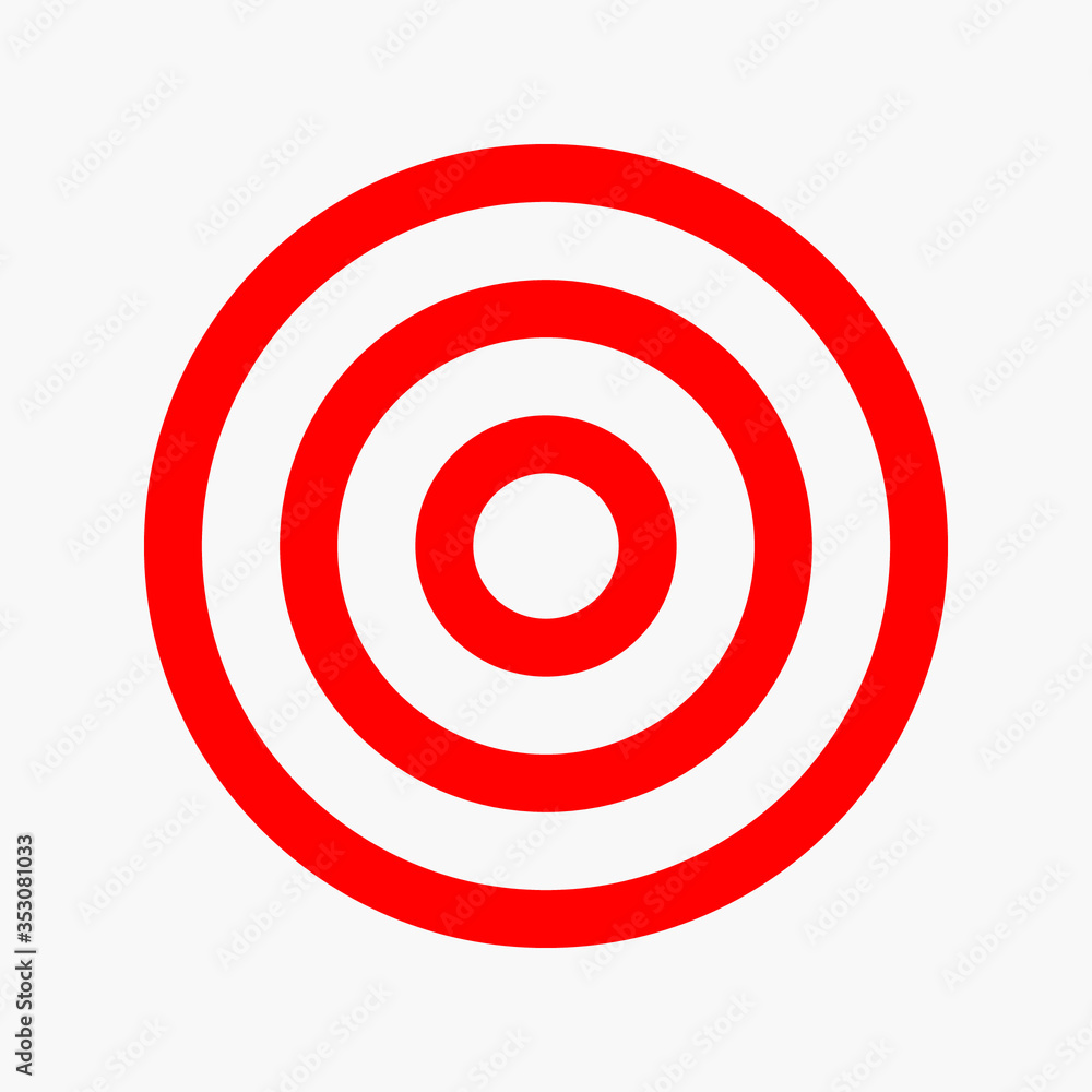 Circle target Icon vector. symbol icon illustrations and vector for web and mobile Circle target Icon vector. symbol icon illustrations and vector for web and mobile