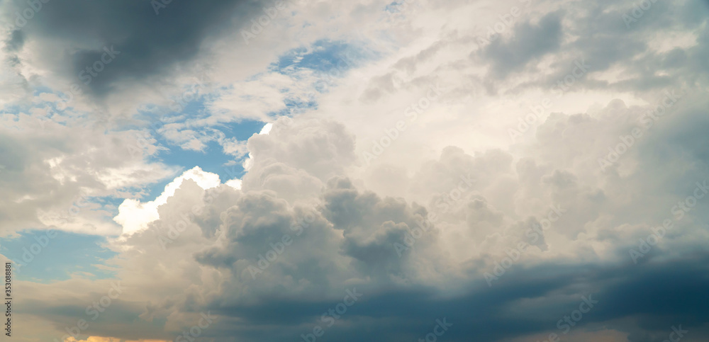 thunder storm sky Rain clouds