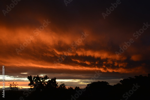 Clouds  at sunset