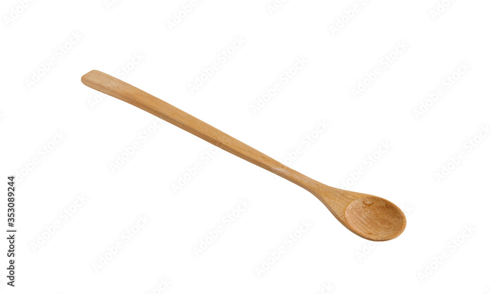 wooden spoon isolated on white background wooden spoon isolated on white background
