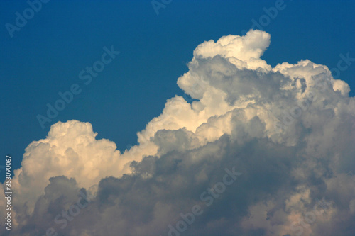 Cumulonimbus before the storm cloudscape