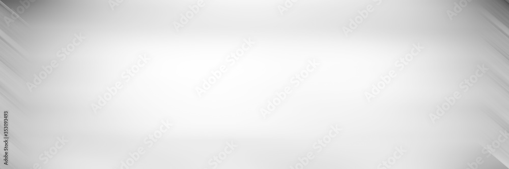 Obraz premium abstract white panorama and silver are light pattern gray with the gradient is the with floor wall metal texture soft tech diagonal background black dark clean modern.