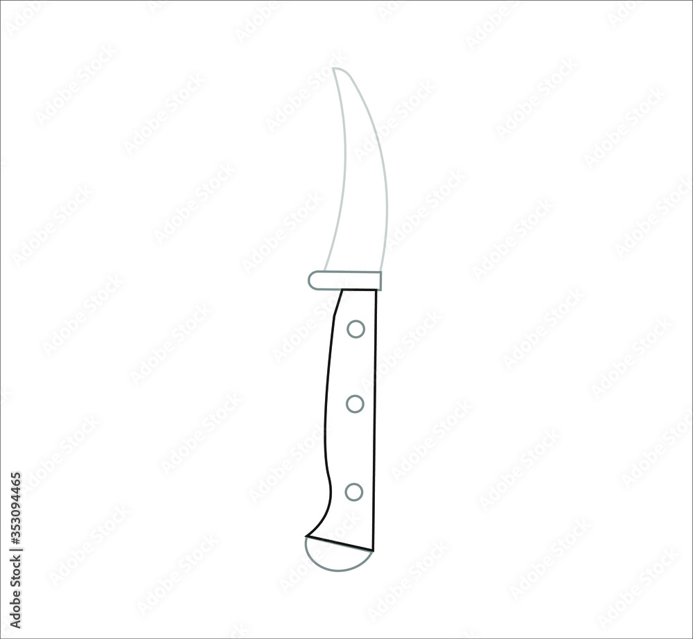 knife. illustration for web and mobile knife. illustration for web and mobile