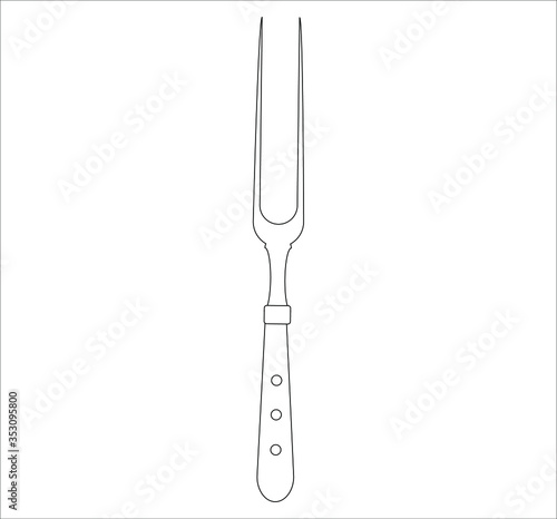 knife. illustration for web and mobile