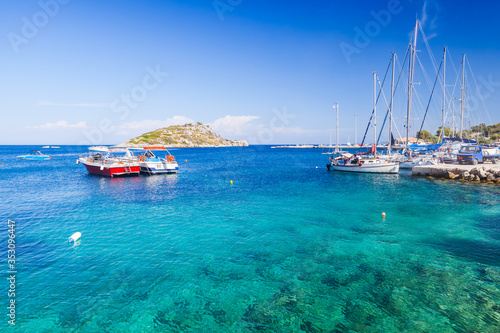 Port of Zakynthos island, Greece