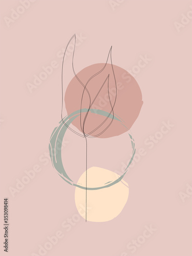 Scandinavian Abstract Vector Design.