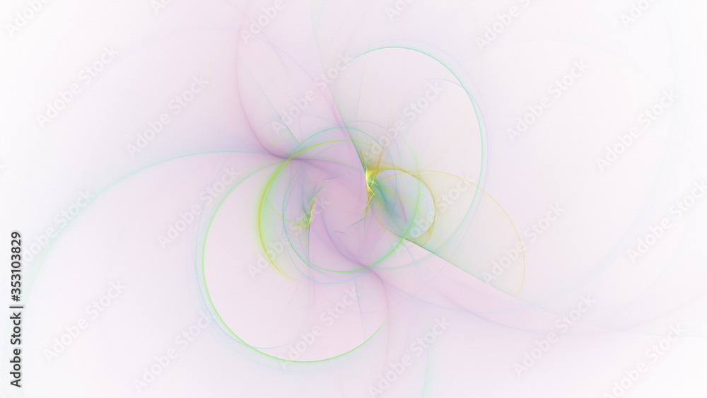 Abstract colorful golden and green glowing shapes. Fantasy light background. Digital fractal art. 3d rendering. Abstract colorful golden and green glowing shapes. Fantasy light background. Digital fractal art. 3d rendering.