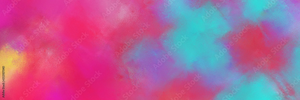 abstract colorful diagonal background with lines and mulberry , medium turquoise and dark gray colors. art can be used as background illustration