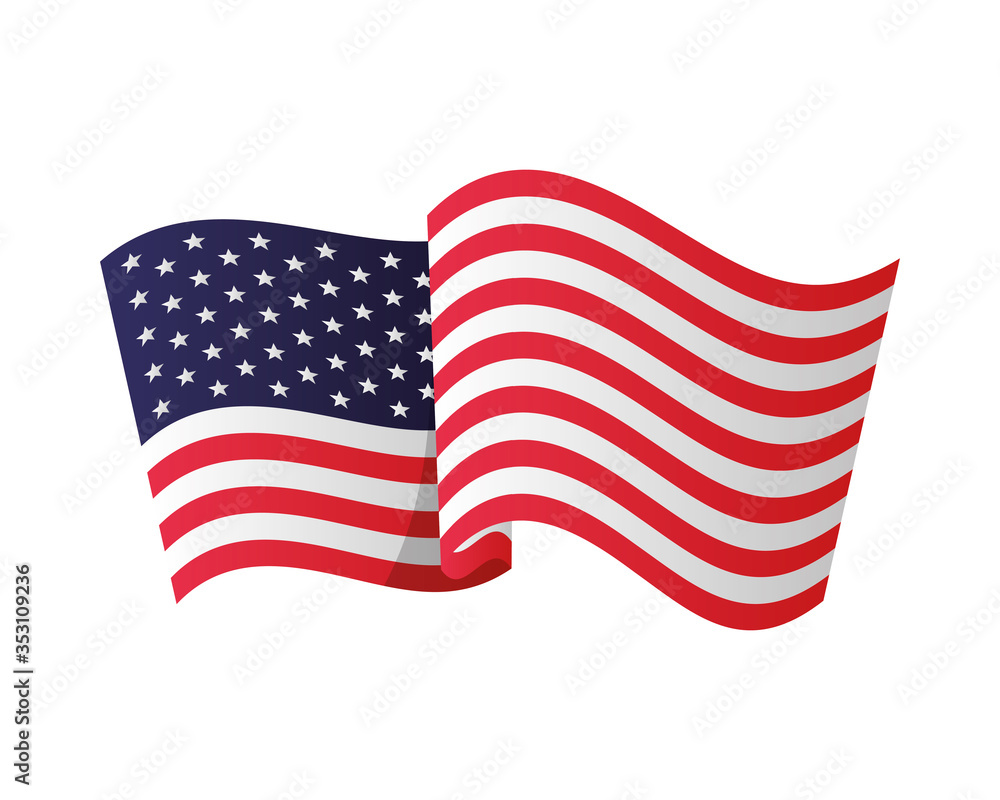 Fototapeta premium united states of america flag