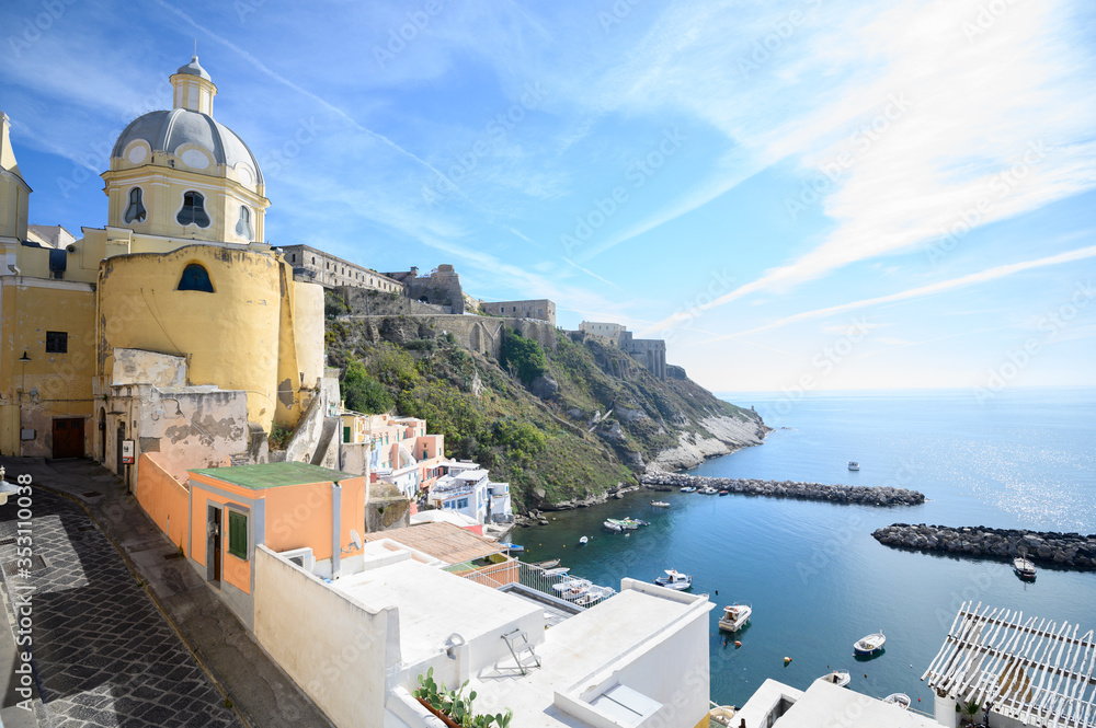 Fototapeta premium Panorama de Procida