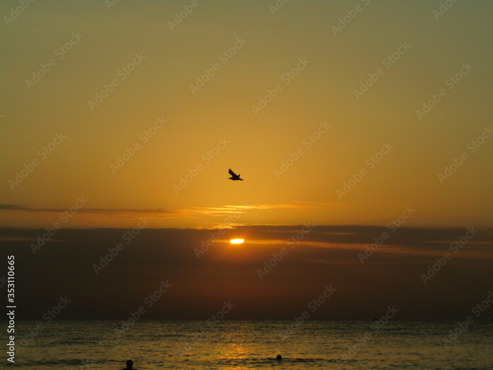 sunrise over the sea sunrise over the sea