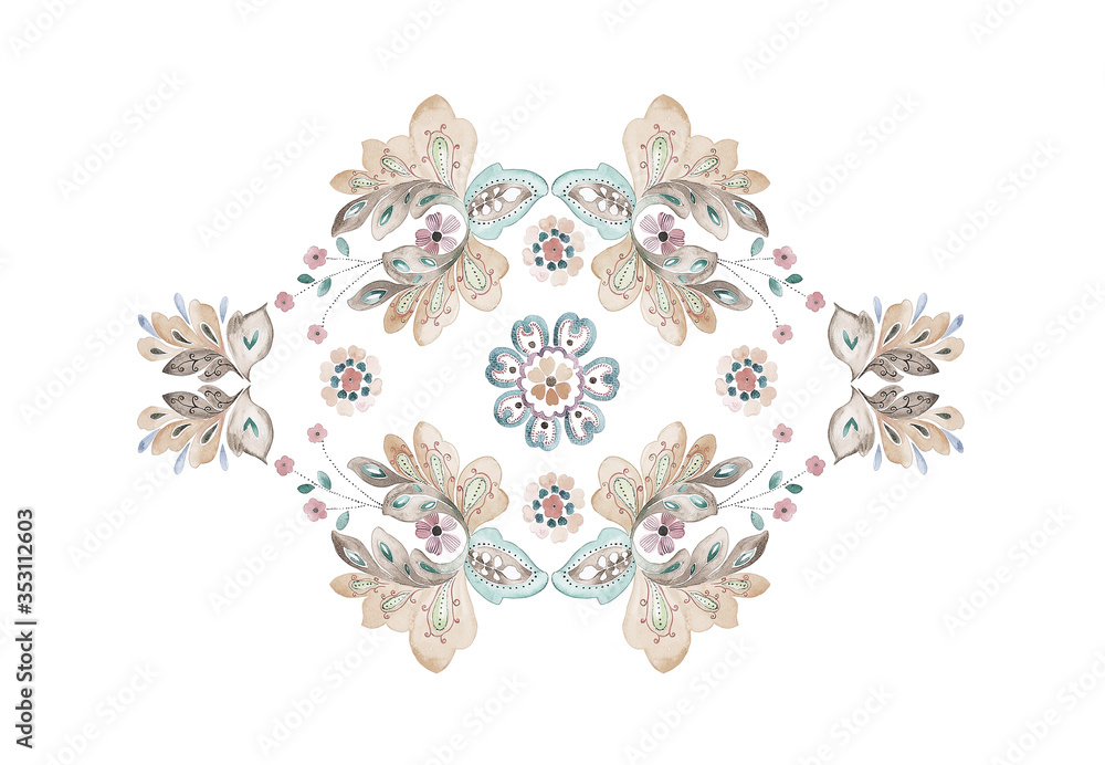 Classic paisley and fine lace pattern, Persian pattern,suitable for textile clothing and wallpaper design, invitation design Classic paisley and fine lace pattern, Persian pattern,suitable for textile clothing and wallpaper design, invitation design