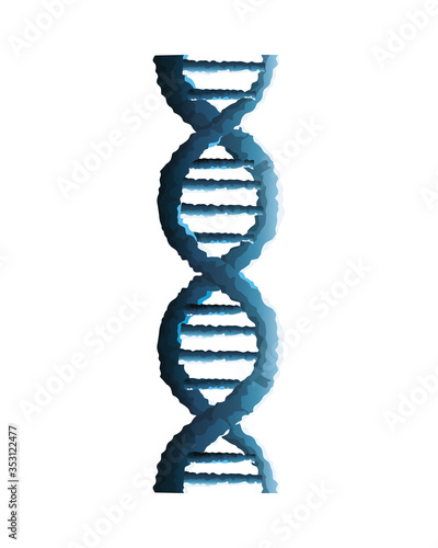 dna molecule genetic structure icon