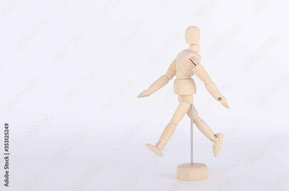 The various poses of mannequin The various poses of mannequin