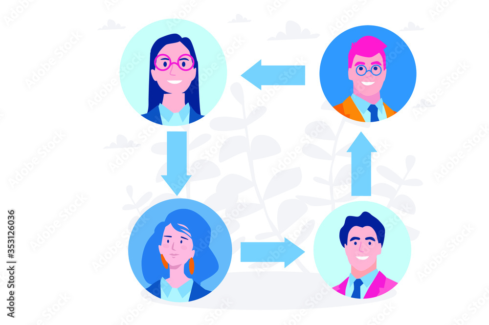 Exchange ideas, Business team have meeting, conference. Vector illustration for web banner, infographics, mobile.
Exchange ideas, Business team have meeting, conference. Vector illustration for web banner, infographics, mobile.