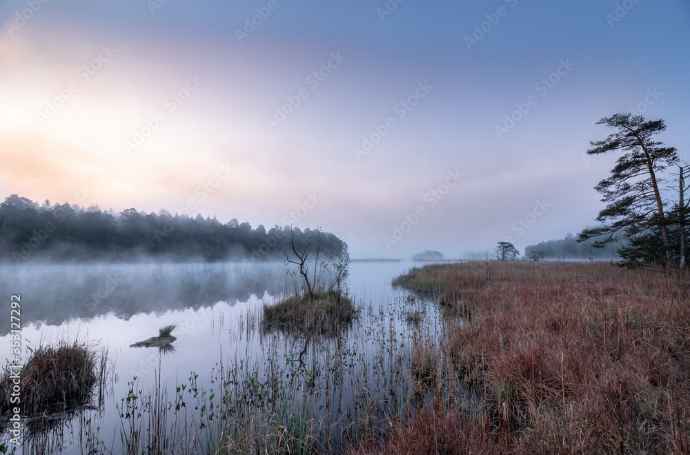 morning mist over the lake morning mist over the lake