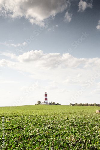 Happisburgh lighthouse in Norfolks