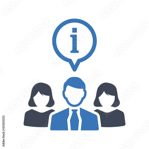 Business advisor icon