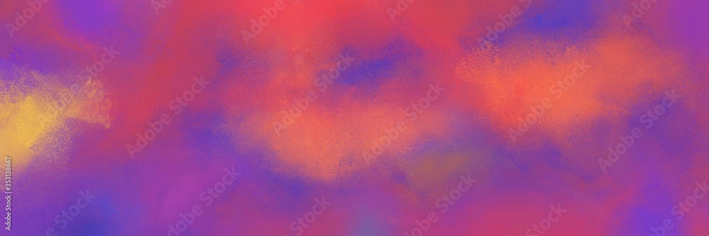 abstract grunge horizontal background design with mulberry , moderate violet and indian red color. can be used as header or banner