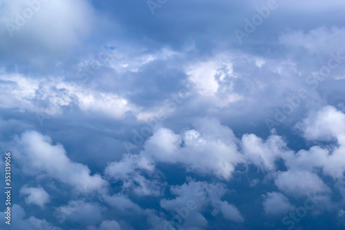 Fototapeta Naklejka Na Ścianę i Meble -  Stormy gray sky,