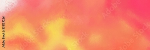abstract old horizontal texture background  with salmon  khaki and sandy brown color. can be used as header or banner