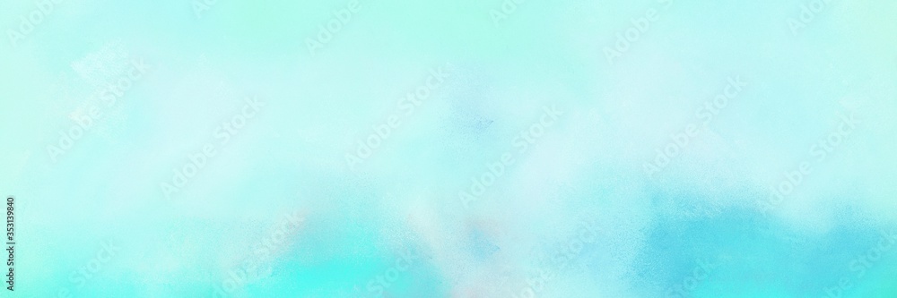 painted grunge horizontal texture background with pale turquoise, turquoise and baby blue color. can be used as header or banner painted grunge horizontal texture background with pale turquoise, turquoise and baby blue color. can be used as header or banner