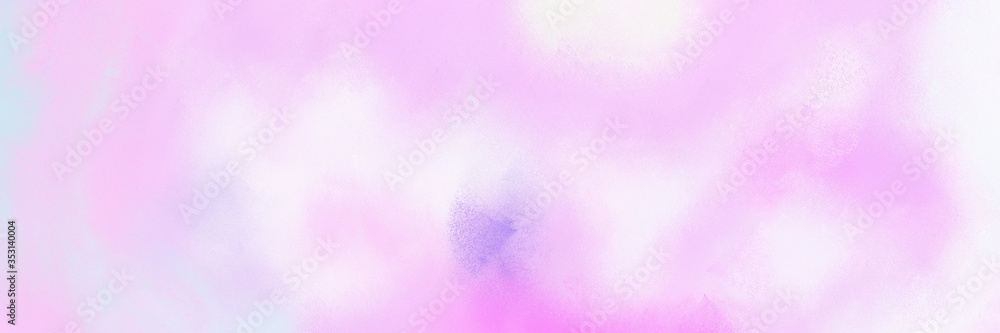 vintage painted art vintage horizontal banner background  with lavender, white smoke and violet color. can be used as header or banner