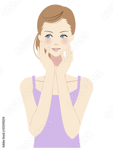 女性　美容　