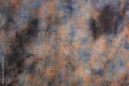 Wallpaper Mural Beautiful abstract grunge decorative stucco wall background. Art stylized texture banner. Vintage plaster texture. Rough strokes. Colorful. Torontodigital.ca
