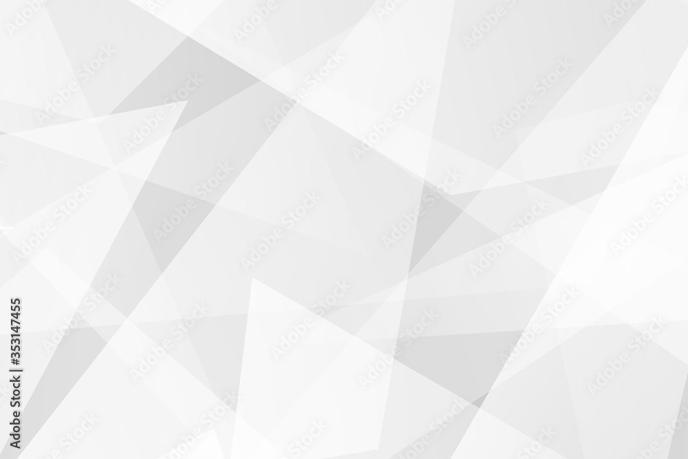 Fototapeta premium Abstract white and grey on light silver background modern design. Vector illustration EPS 10.