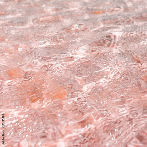 pink water texture background