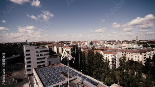 Gasometer Berlin und der Euref Campus photo